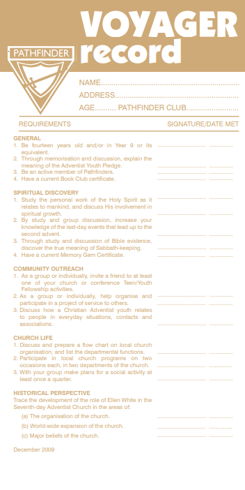 pathfinder voyager class workbook answers